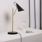 Lampe Led Design Marbre Et Laiton Luminaire Chambre