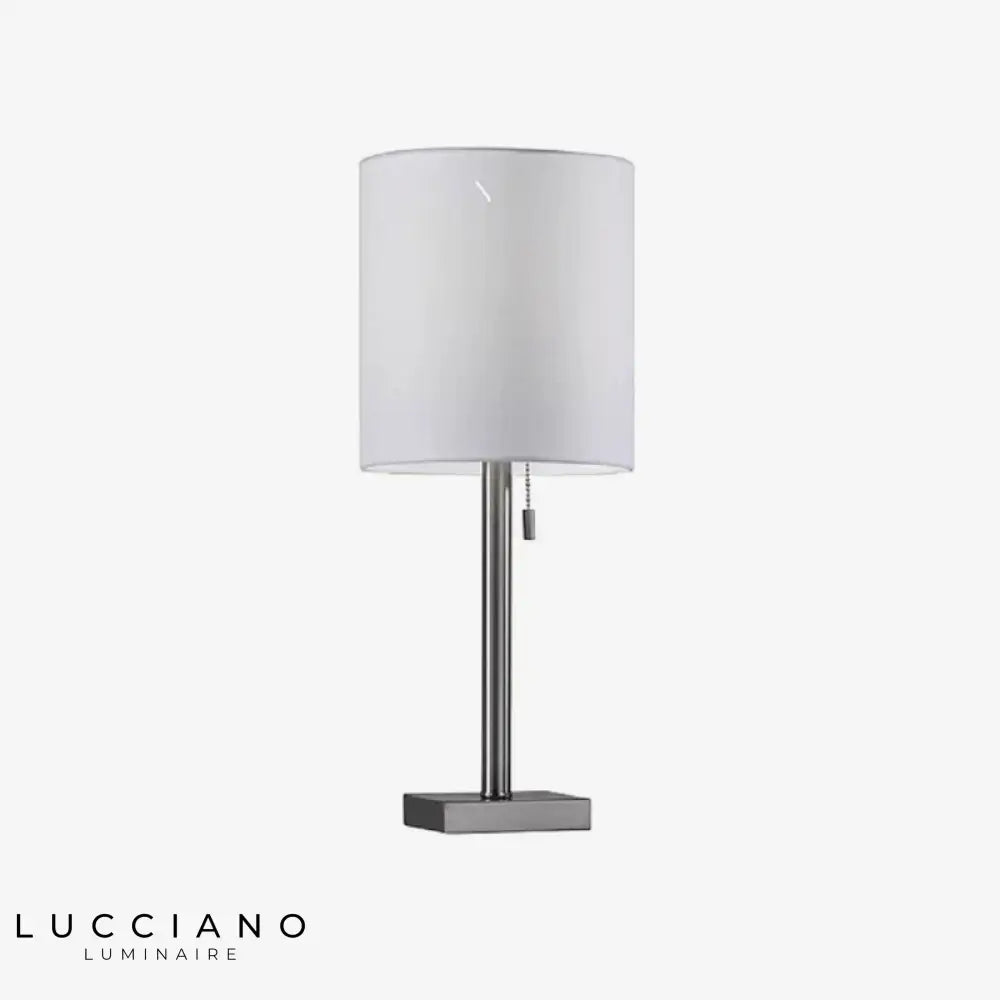 Lampe Led Design Métal Avec Abat-Jour Luminaire Chambre