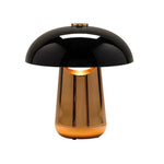 Lampe Led Design Style Champignon Noir Et Rose Gold Luminaire Chambre