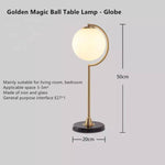 Lampe Led Dorée Avec Globe Verre Luminaire Chambre