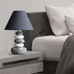 Lampe Led Galets Avec Abat-Jour Gris Luminaire Chambre