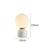 Lampe Led Marbre Bureau Et Chevet Blanc Luminaire Chambre