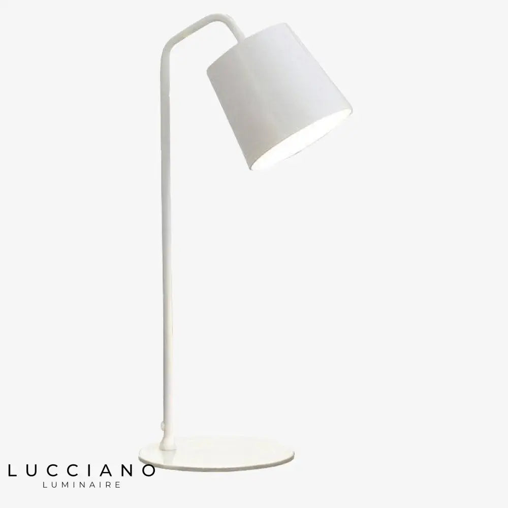 Lampe Led Moderne Abat-Jour Coloré Blanc Luminaire Chambre