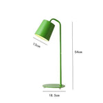 Lampe Led Moderne Abat-Jour Coloré Vert Luminaire Chambre