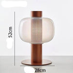 Lampe Led Moderne Abat-Jour Verre Rose Luminaire Doré