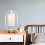 Lampe Led Moderne Avec Abat-Jour Tissu Luminaire Chambre