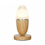 Lampe Led Moderne En Bois Egg Luminaire Chambre