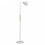 Lampe Led Moderne Métal Bois Blanc Luminaire Chambre