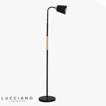 Lampe Led Moderne Métal Bois Luminaire Chambre