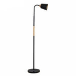 Lampe Led Moderne Métal Bois Noir Luminaire Chambre