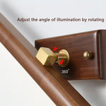 Lampe Led Murale Nordique En Bois Applique Murale Chambre