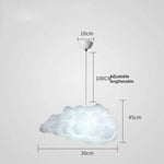 Lampe Led Nuage Moderne Enfant A / 30Cm Luminaire Chambre