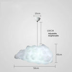 Lampe Led Nuage Moderne Enfant A / 50Cm Luminaire Chambre