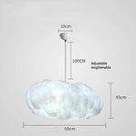 Lampe Led Nuage Moderne Enfant A / 60Cm Luminaire Chambre