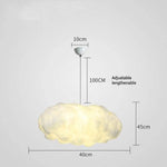 Lampe Led Nuage Moderne Enfant B / 40Cm Luminaire Chambre