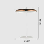 Lampe Led Ovale Leyra En Métal Rose Gold Luminaire Chambre