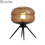 Lampe Led Postmoderne Verre Boule Luminaire Chambre