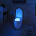 Lampe LED pour la cuvette des toilettes avec capteur de mouvement