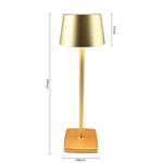 Lampe Led Rechargeable En Aluminium Luminaire Chambre