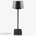 Lampe Led Rechargeable En Aluminium Noir Luminaire Chambre