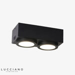 Lampe Led Rectangulaire Moderne Connie Noir / 14W - Chaude Luminaire Chambre