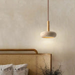 Lampe LED Suspendue en Pierre