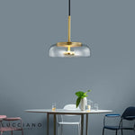 Lampe LED Suspendue en Verre au Design Nordique Moderne