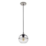 Lampe Led Suspendue En Verre Hang Transparent / 20Cm Luminaire Chambre