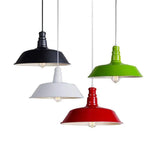 Lampe Led Suspension Abat-Jour Coloré Luminaire Chambre