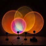 Lampe Led USB projecteur arc en ciel
