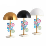 Lampe Marbre Métal Ball Luminaire Chambre