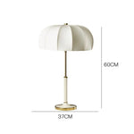 Lampe Moderne Abat-Jour Dôme Rita Blanc Luminaire Chambre