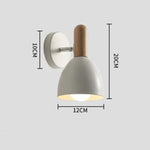 Lampe Murale En Bois Moderne Blanc / Sans Ampoule Applique Murale Chambre