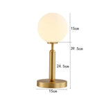 Lampe Ronde Dorée Ivy Luminaire Chambre