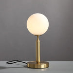 Lampe Ronde Dorée Ivy Luminaire Chambre