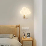 Lampe Singe Enfantine Douce Lumière Applique Murale Chambre