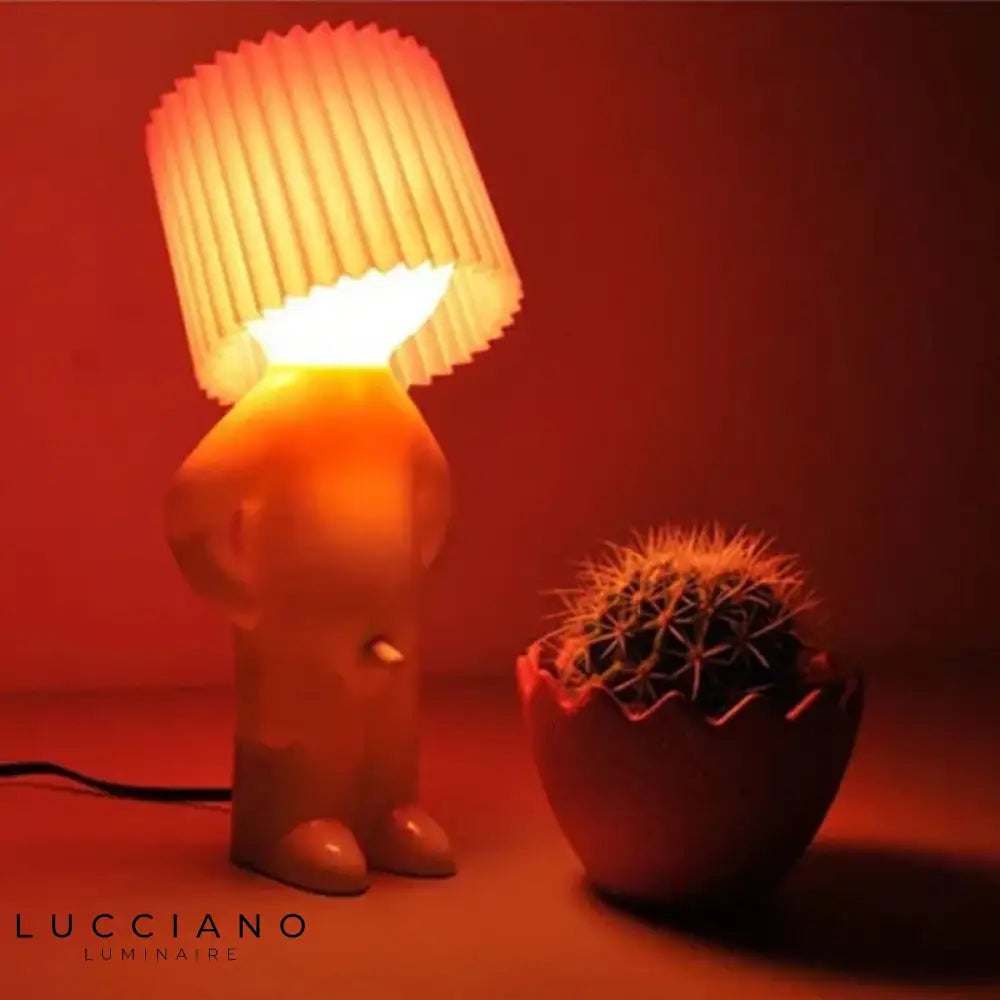 Lampe veilleuse créative petit bonhomme