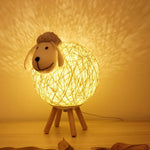 Lampe veilleuse en forme de mouton féerique