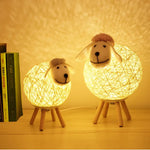 Lampe veilleuse en forme de mouton féerique