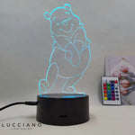 Lampe veilleuse led ourson Winnie