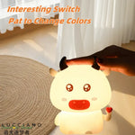 Lampe Veilleuse Led Tactile Vache