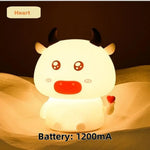 Lampe Veilleuse Led Tactile Vache