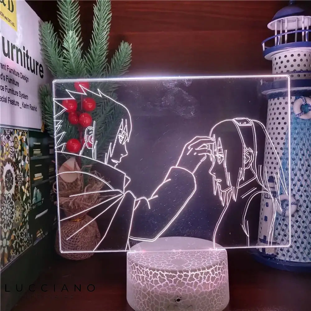 Lampe Veilleuse Naruto Sasuke & Sakura