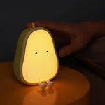 Lampe veilleuse portable en forme de poire