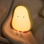 Lampe veilleuse portable en forme de poire