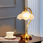 Lampe Vintage Abat-Jour Magnolya Luminaire Chambre