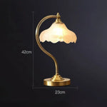 Lampe Vintage Abat-Jour Magnolya Luminaire Chambre