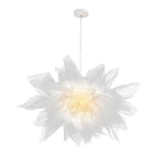 Led Avec Fleur En Tissu Suspendue Luminaire Chambre