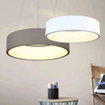 Led Circle Minimalist Pendant Light Luminaire Chambre