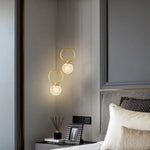 Led Crystal Ball Pendant Light Luminaire Chambre